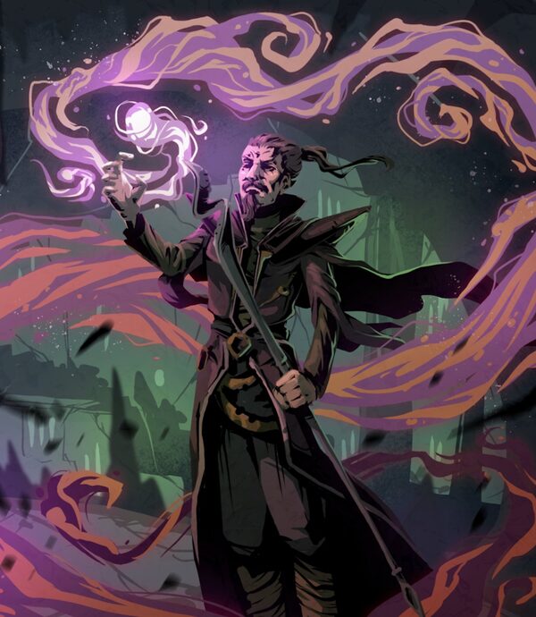 Mage class — wielder of arcane fury
